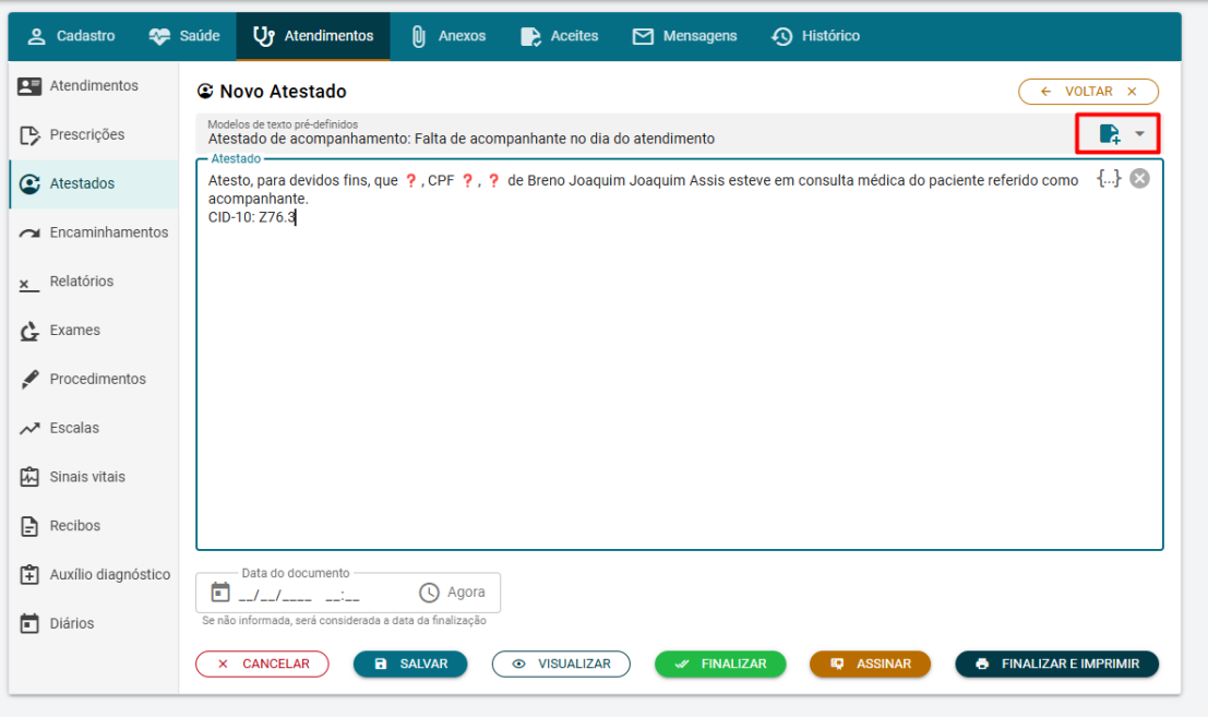 Central de Suporte - BIPP Assistant