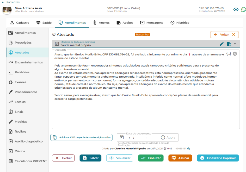 Central de Suporte - BIPP Assistant